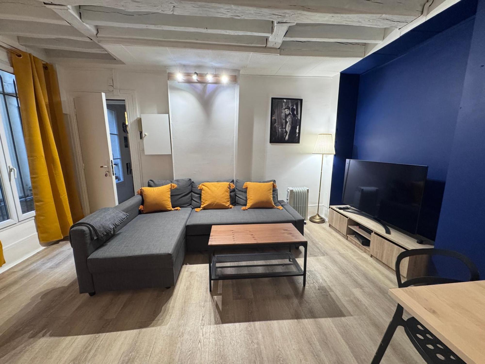 Central Flat For 7 Paris Luaran gambar