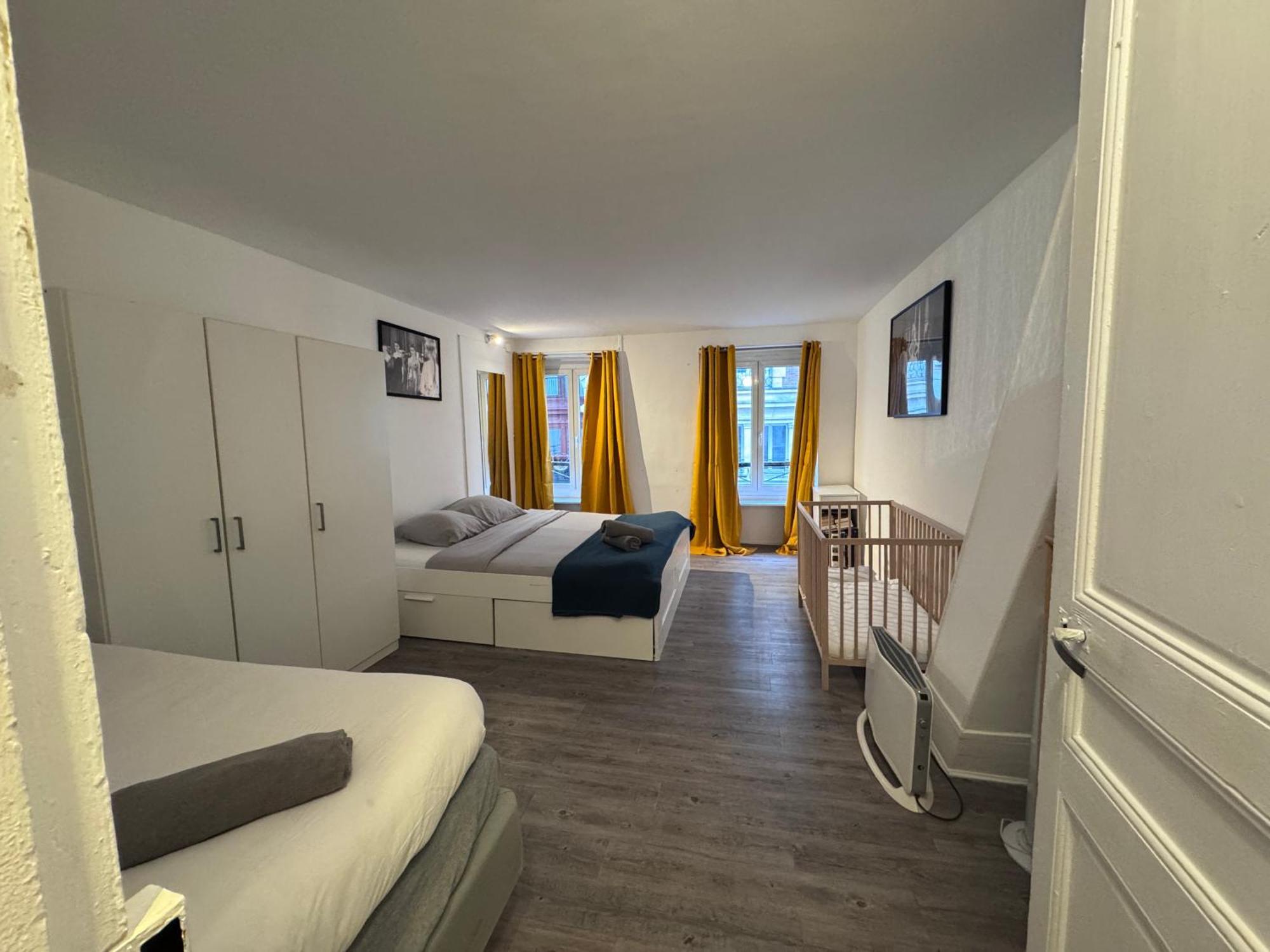 Central Flat For 7 Paris Luaran gambar